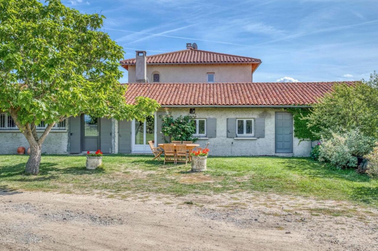 Family Villa At 1H15 From Lyon Precieux Exterior foto